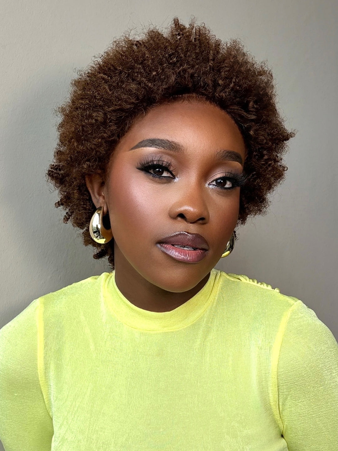 10 Inch Afro Kinky Bob Wig (13x4 Lace) | San Hair