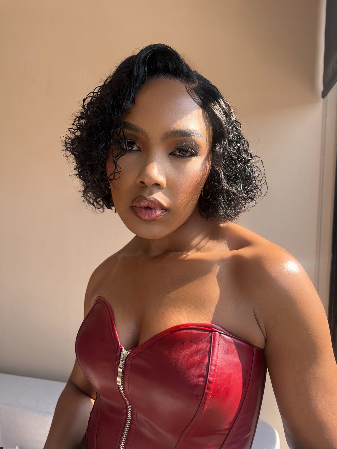 Rose Curl Double Drawn Bob Wig (10-14") | San Hair