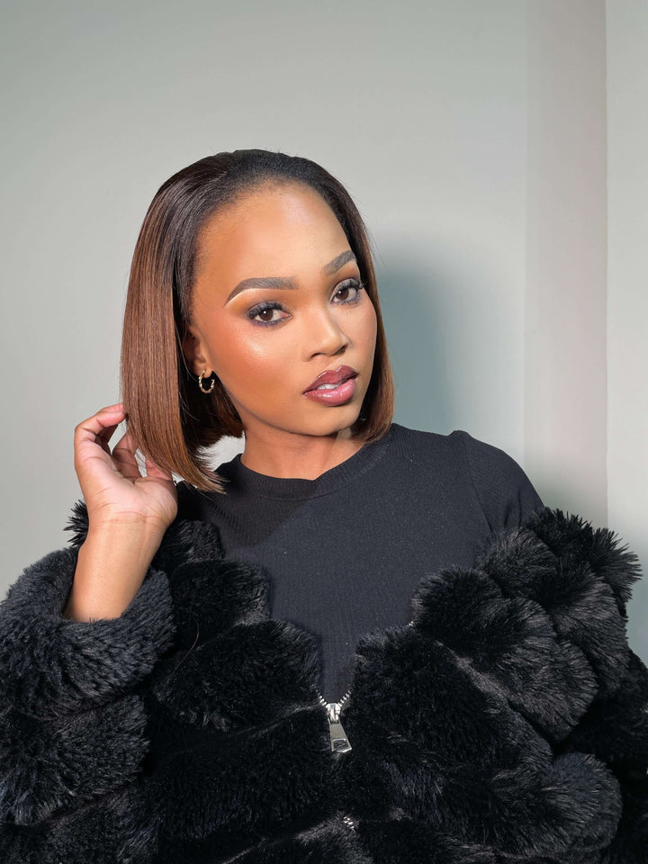 10" Straight Peruvian Half Wig | Various Colors