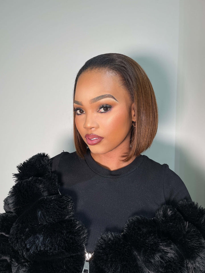 10" Straight Peruvian Half Wig | Various Colors