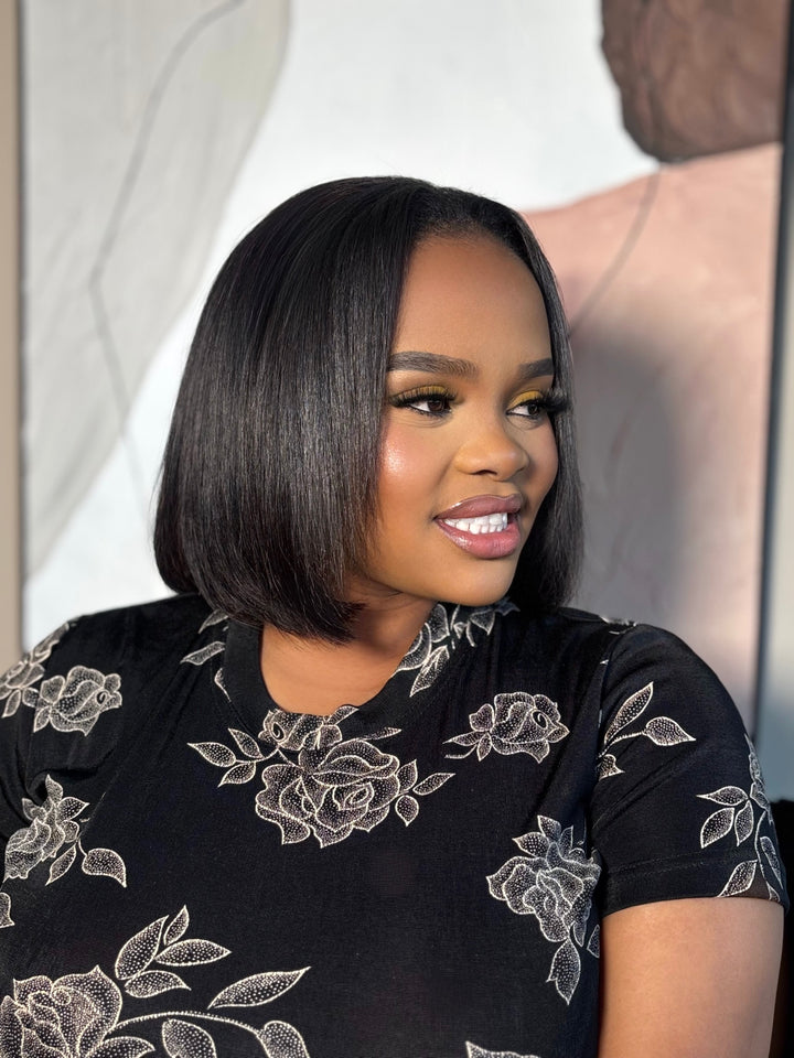 Double Drawn Straight Half Wig (10-16") | San Hair