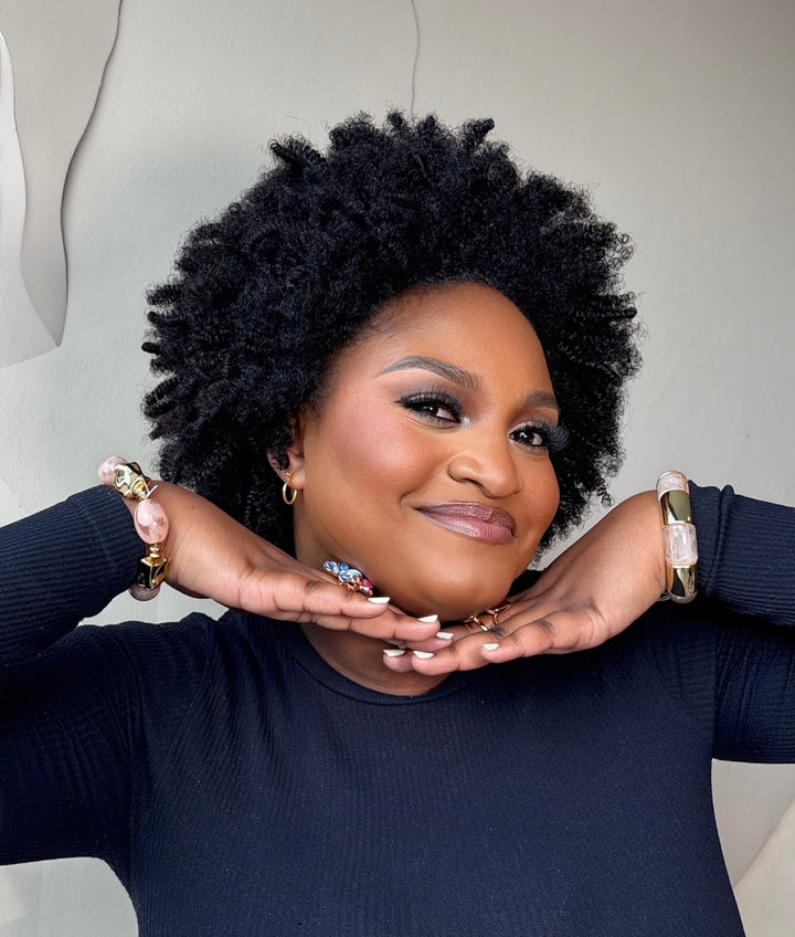 Afro Kinky Half Wig (Glueless Blend) | The San Hair