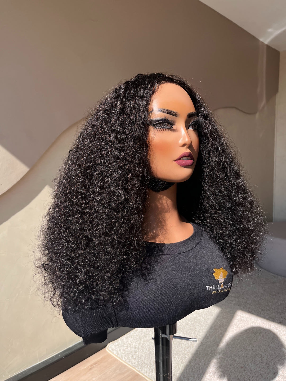 20" Rose Curl Half Wig
