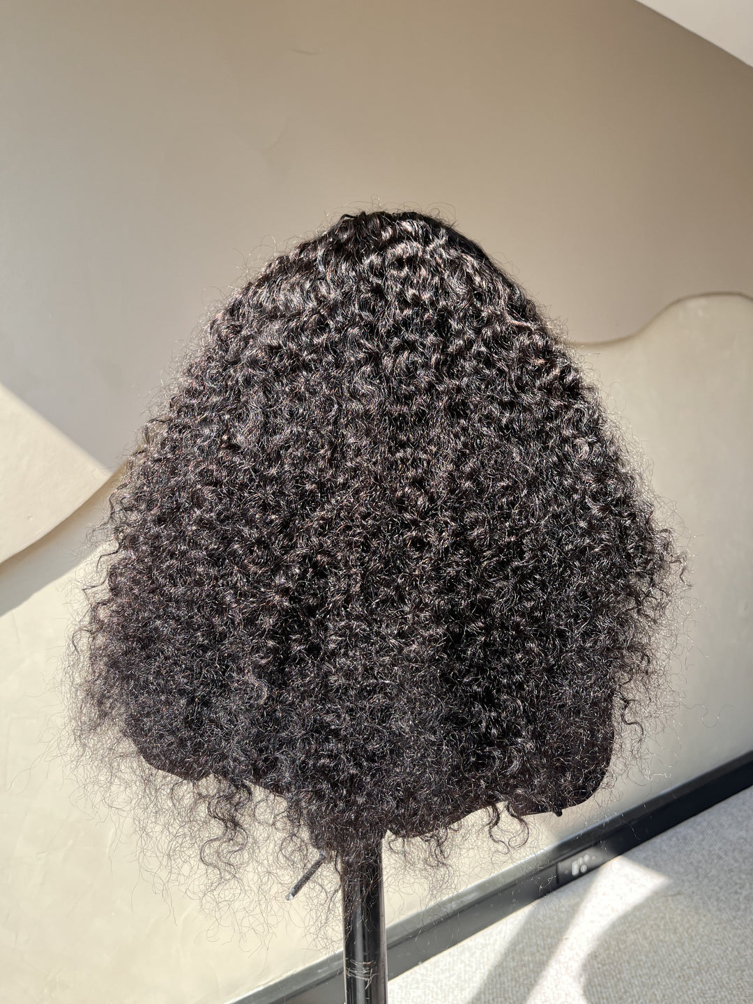 20" Italian Curl half wig| Natural
