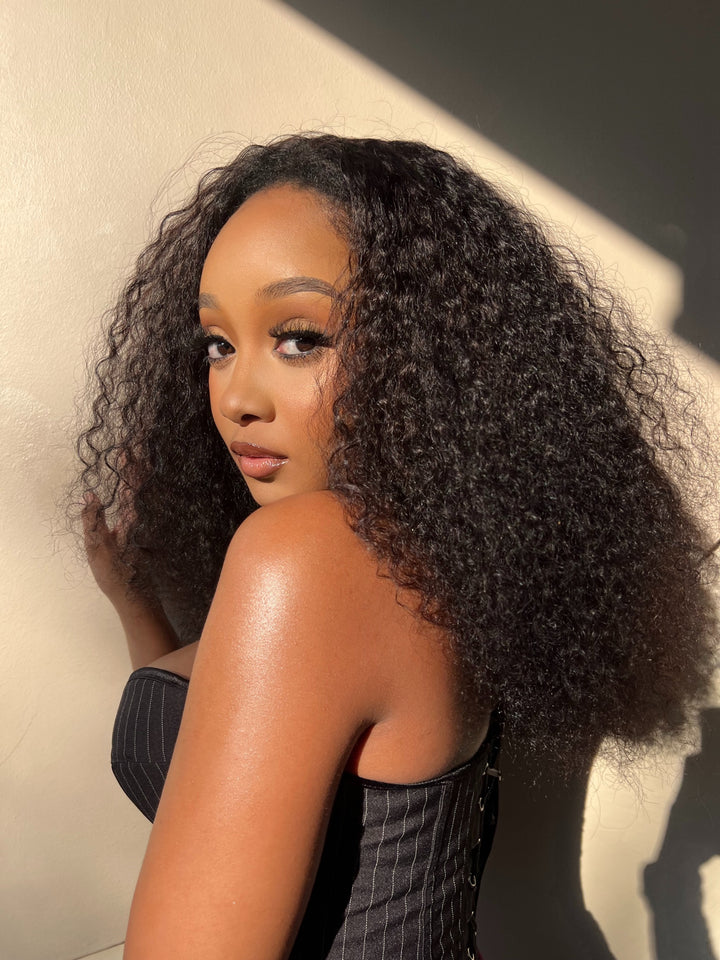 20" Rose Curl Half Wig