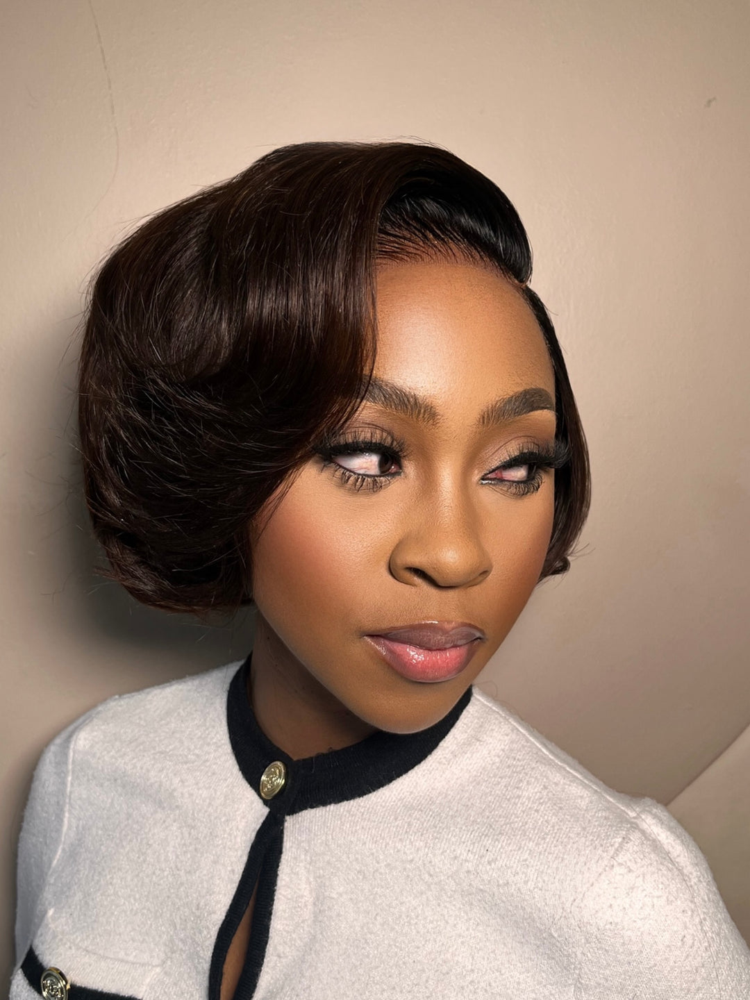 8" Straight Double Drawn Wig|5x5 Lace Closure|Tammy|Various Colours