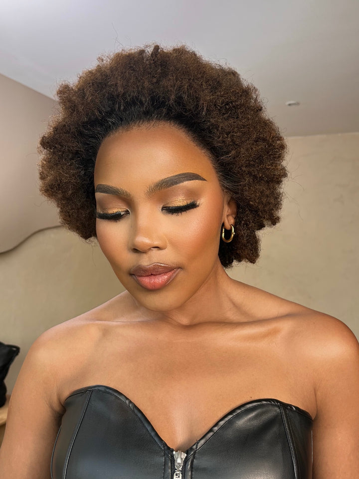 10" Afro Kinky Bob Wig- 13x4 Lace Front