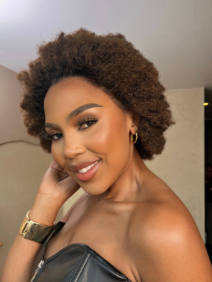 10" Afro Kinky Bob Wig- 13x4 Lace Front