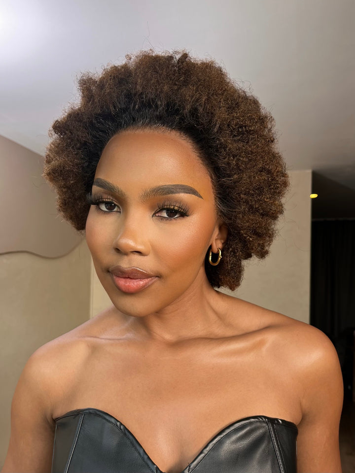 10" Afro Kinky Bob Wig- 13x4 Lace Front