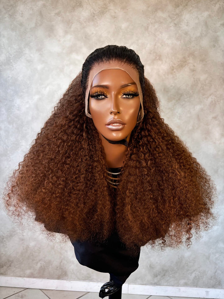 16-24" Jerry Curl Wig- 13x4 Lace Front| Various Colours 