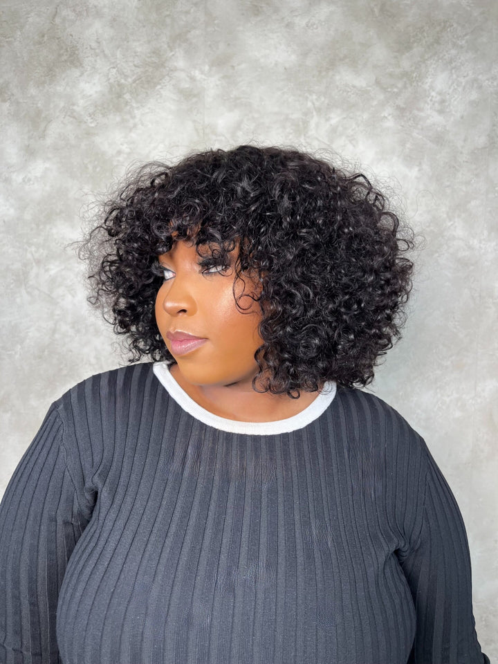 12" Rose Curl Double Drawn Fringe