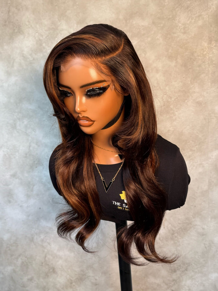 20-24" Double Drawn Wig- 5x5 HD Lace Closure| Tamara Styled| Various Colours