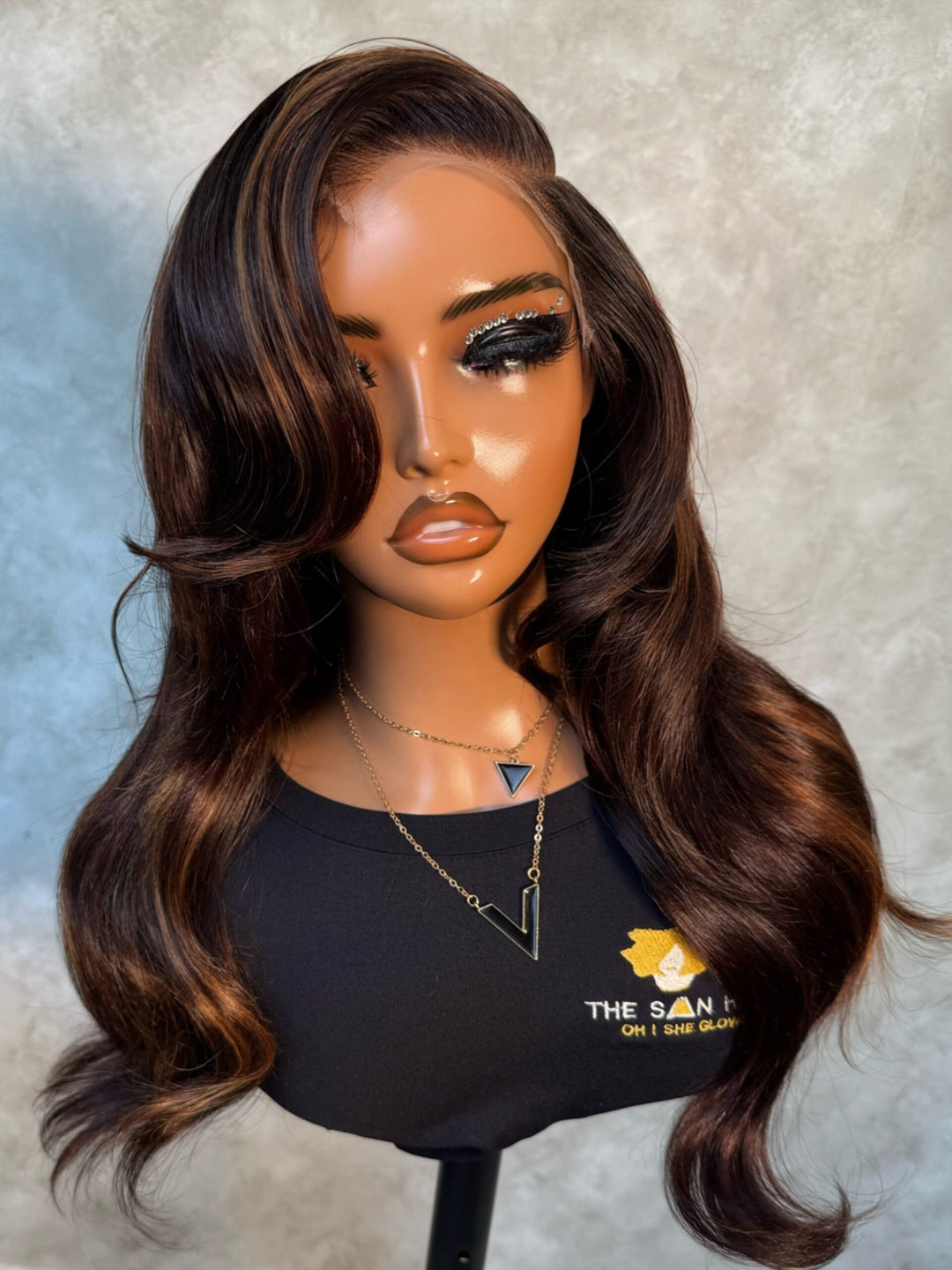 20-24" Double Drawn Wig- 5x5 HD Lace Closure| Tamara Styled| Various Colours