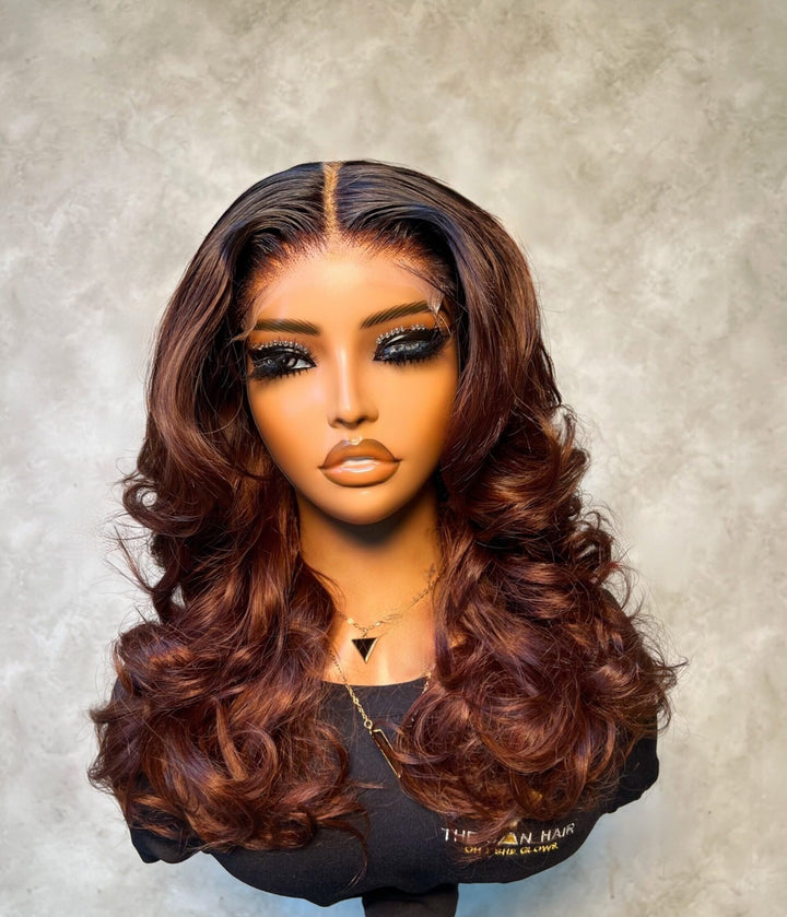 20-24" Double Drawn Wig- 5x5 HD Lace Closure| Tamara Styled| Various Colours
