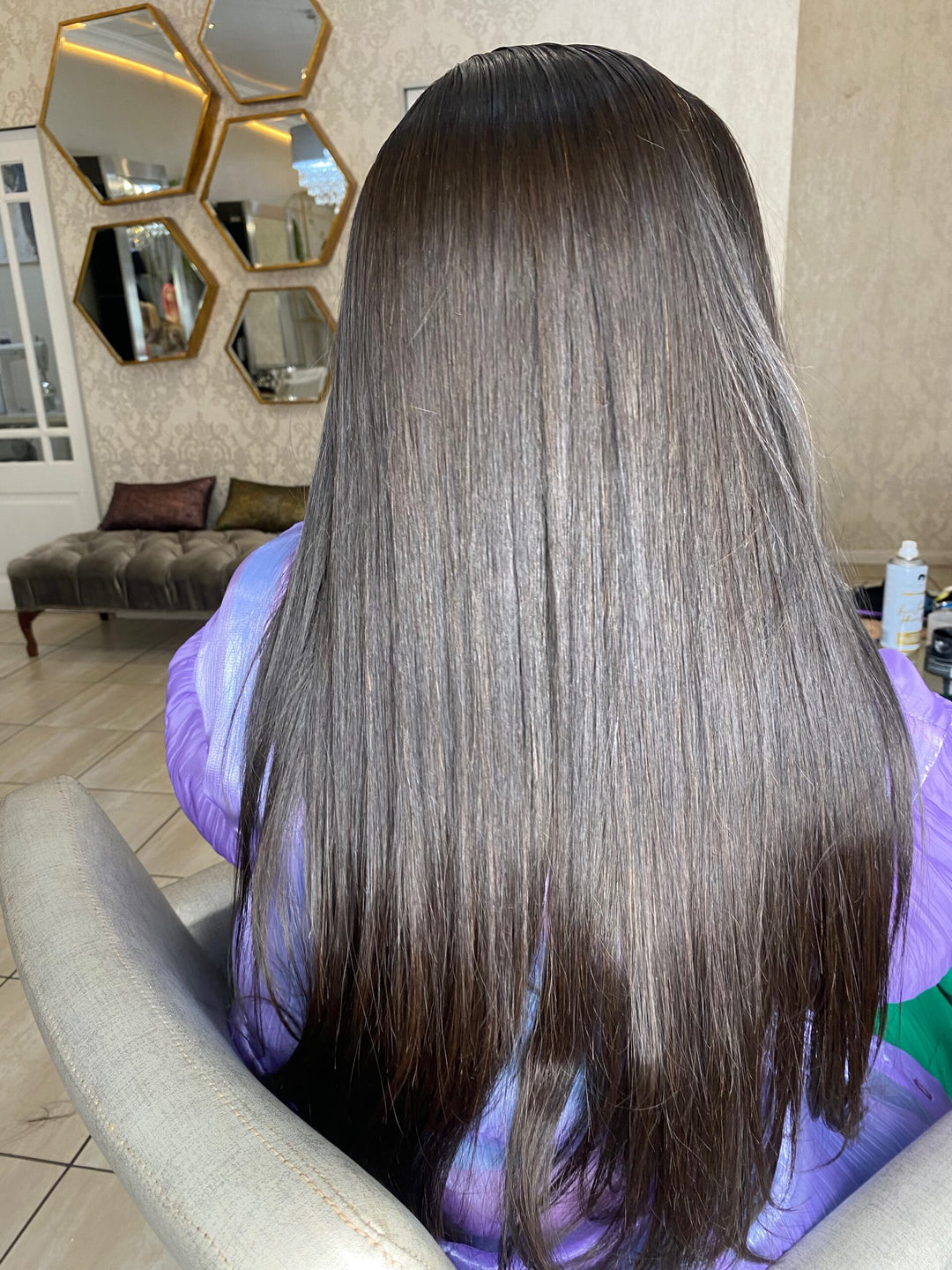 16-24" Straight Double Drawn Wig- 13x4 HD Lace Frontal