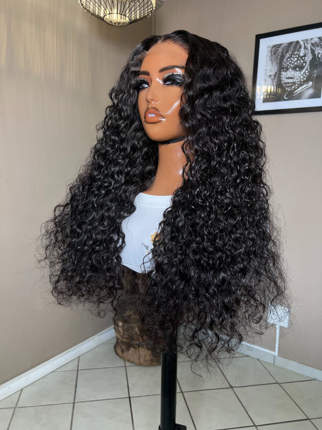 20-28" Loose Wave Vietnamese Wig- 5x5 HD Lace Closure| Black