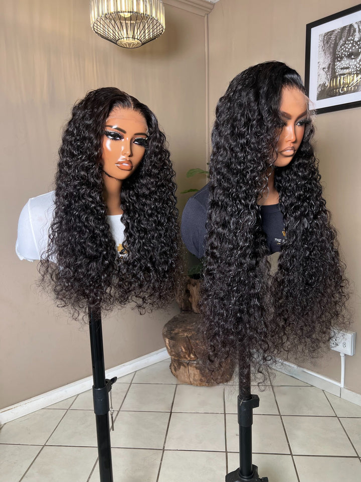 20-28" Loose Wave Vietnamese Wig- 5x5 HD Lace Closure| Black