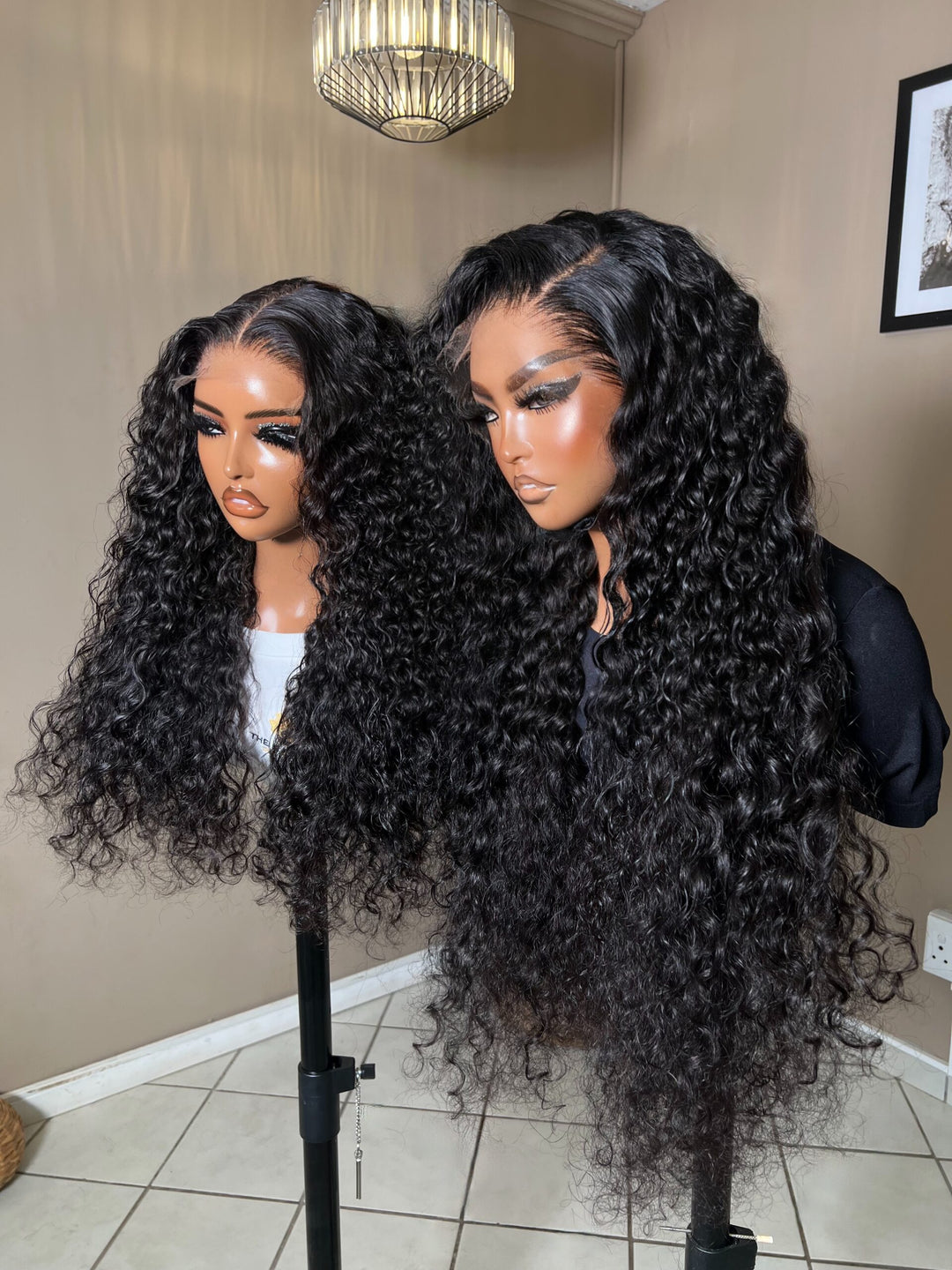 20-28" Loose Wave Vietnamese Wig- 5x5 HD Lace Closure| Black