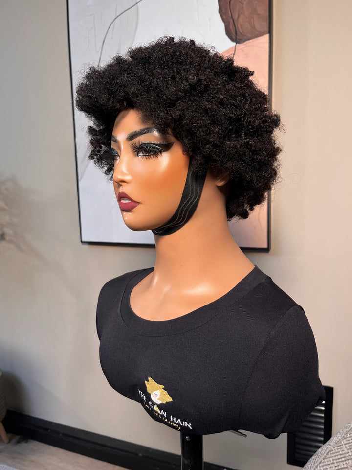Afro kinky Half Wig