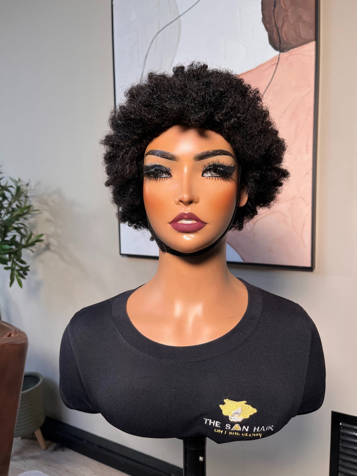 Afro kinky Half Wig