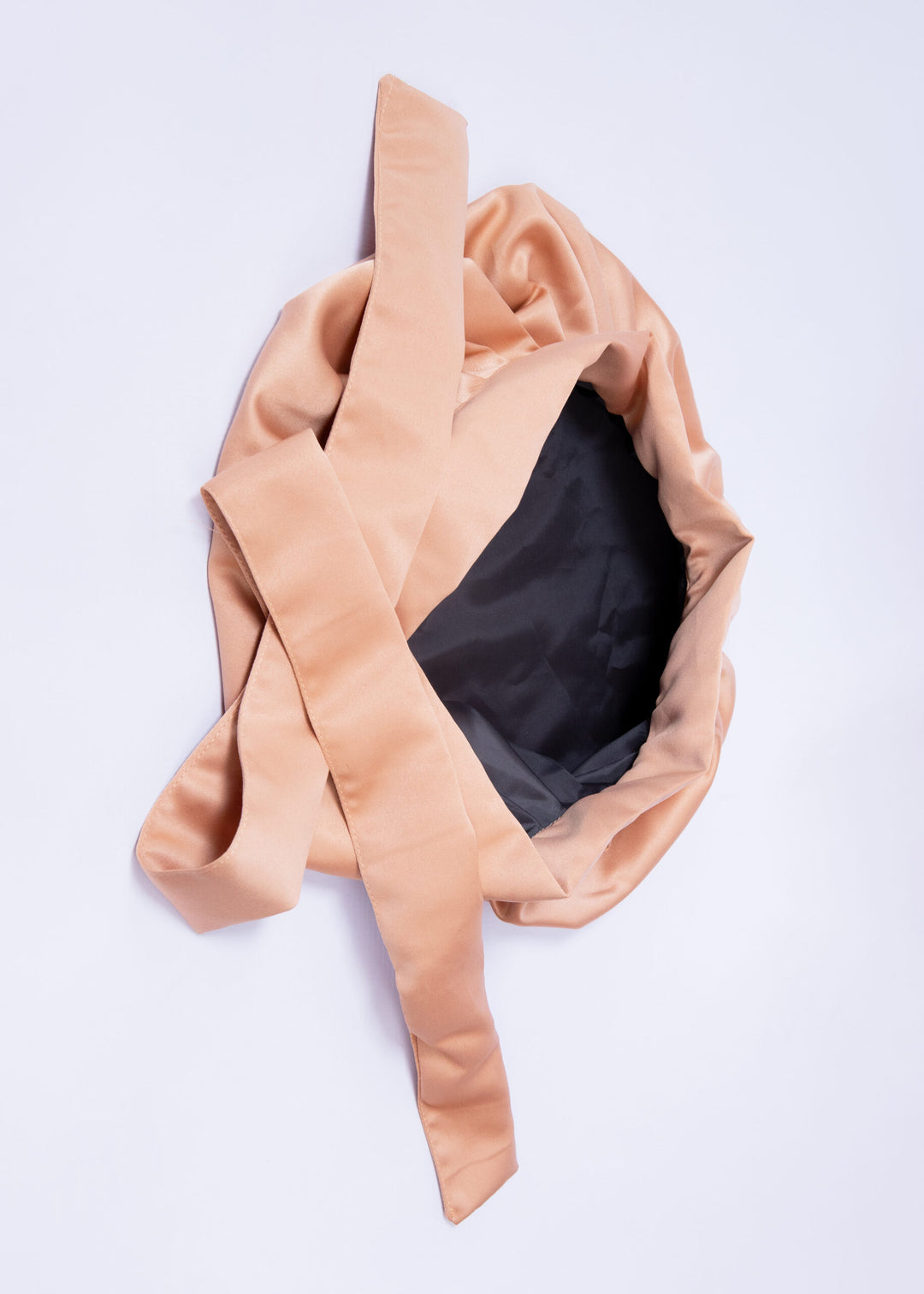 Satin Bonnet With Belt