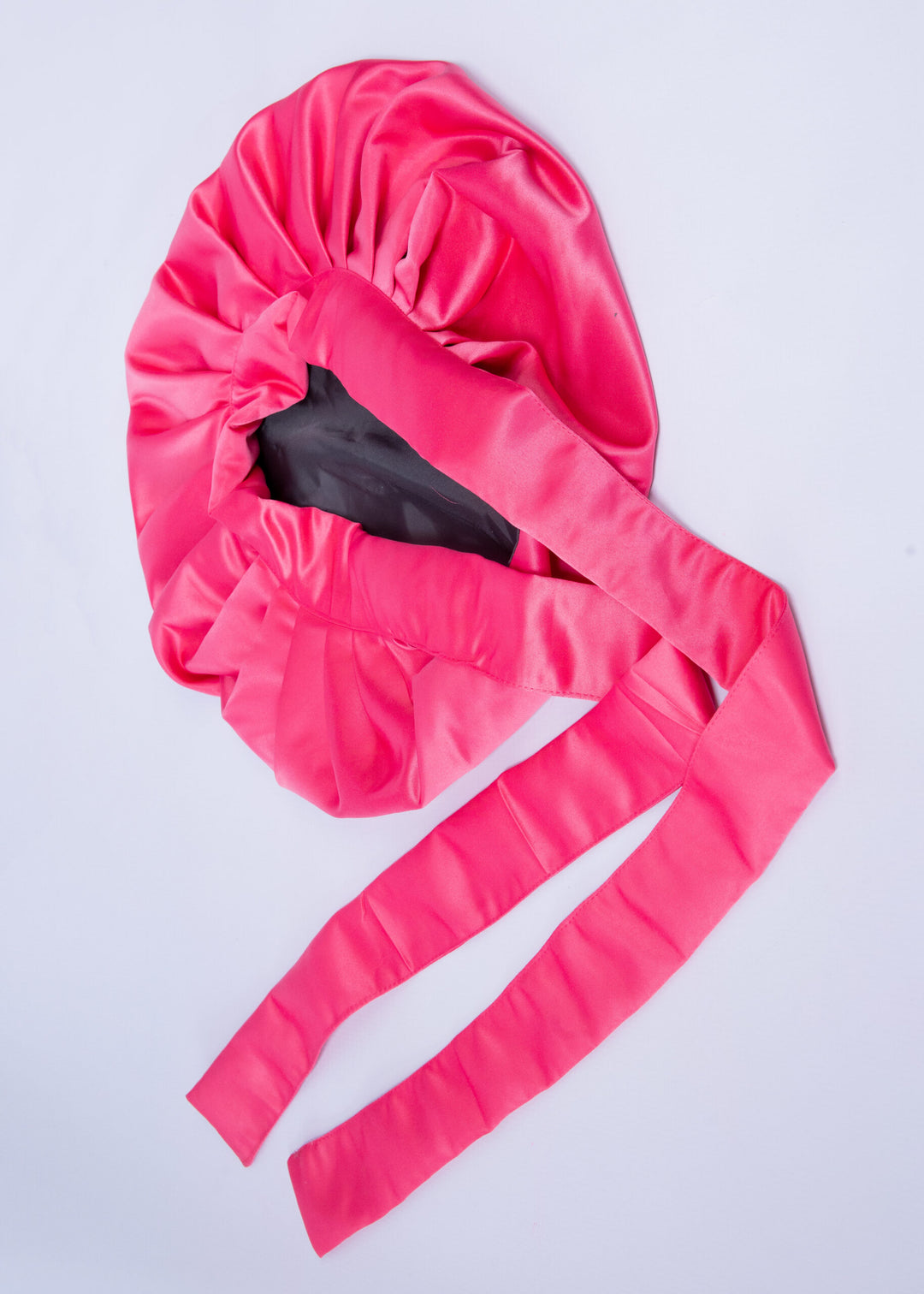 Satin Bonnet With Belt