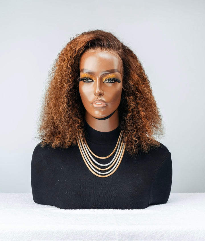 12 Jerry Curl Bob Wig- 13x4| Various Colours 
