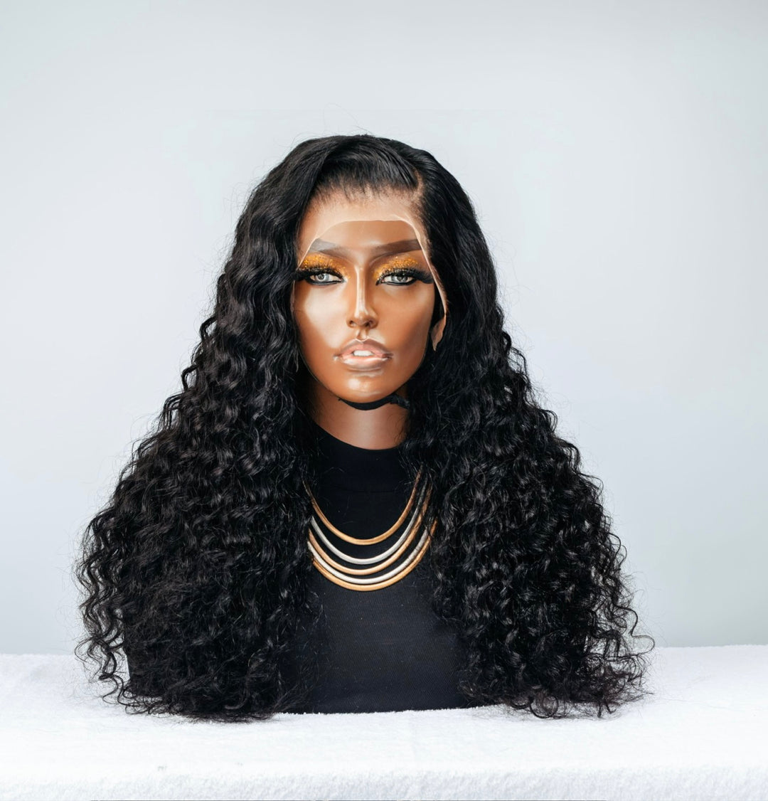 16-28" Malaysian Loose Wave Wig- 13x4 Lace Front| Black
