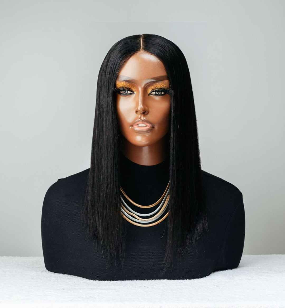 16-20" Kim K Wig- 2x6 Lace Closure| Black
