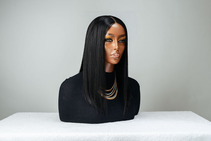 16-20" Kim K Wig- 2x6 Lace Closure| Black