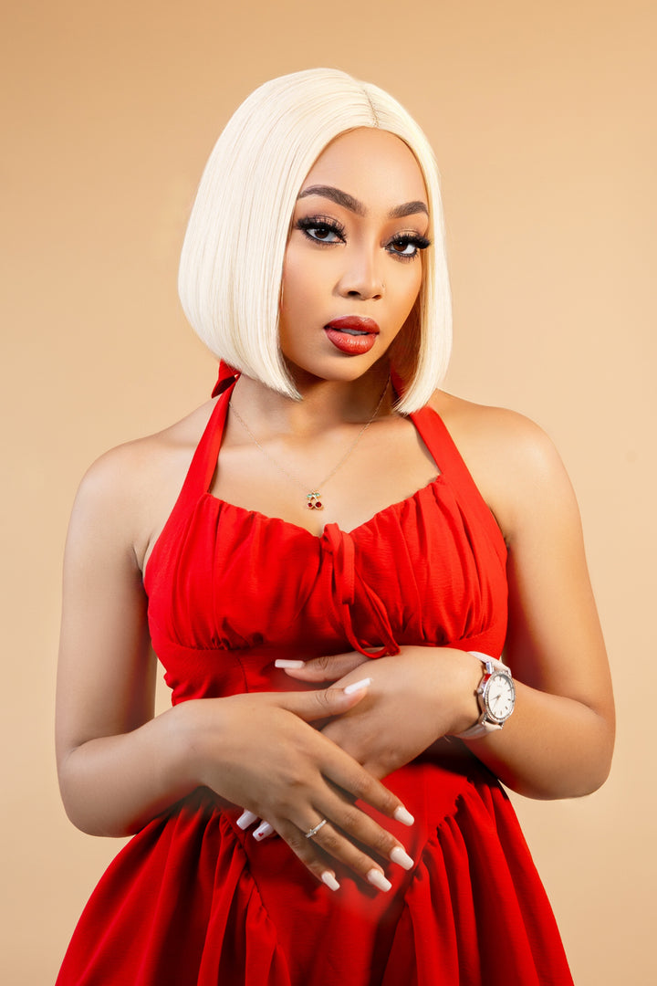 8-14" Kim K Double-Drawn Bob Wig- 2x6 Closure | Various Colours