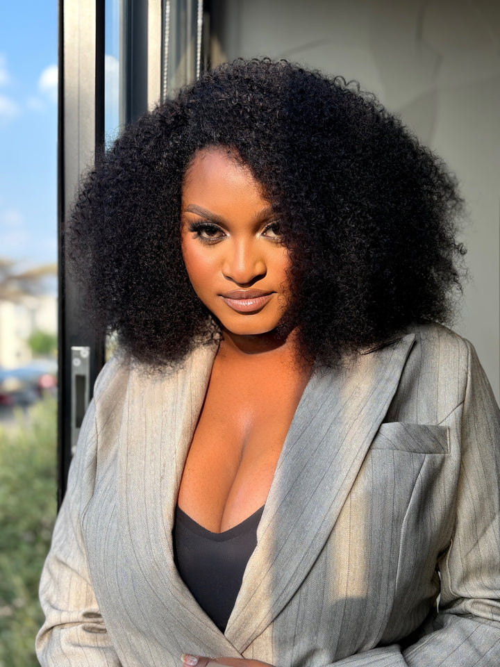 20 Inch Jerry Curl Half Wig | The San Hair South Africa