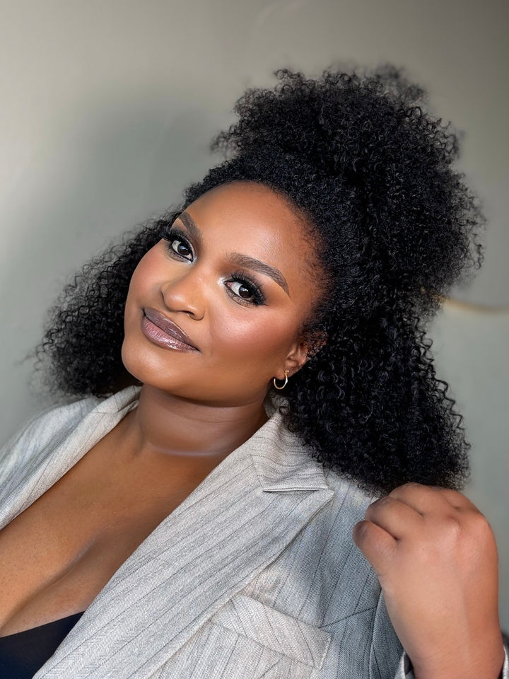 20 Inch Jerry Curl Half Wig | The San Hair South Africa