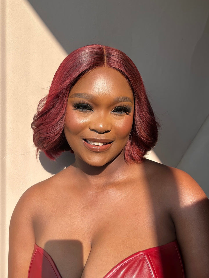 8-14" Kim K Double-Drawn Bob Wig- 2x6 Closure | Various Colours