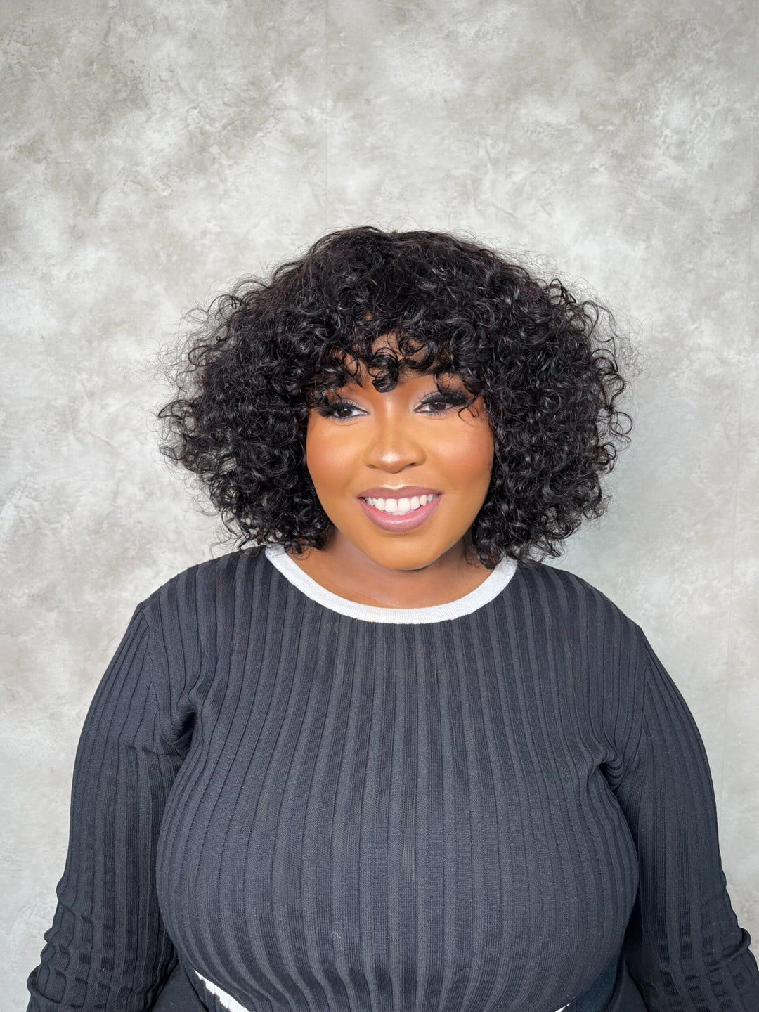 12" Rose Curl Double Drawn Fringe