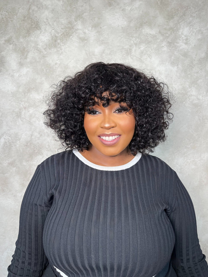 12" Rose Curl Double Drawn Fringe