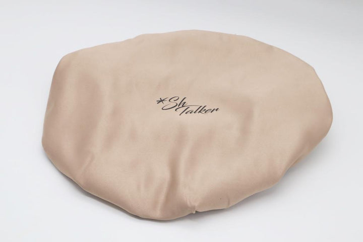 Satin Bonnet With Belt