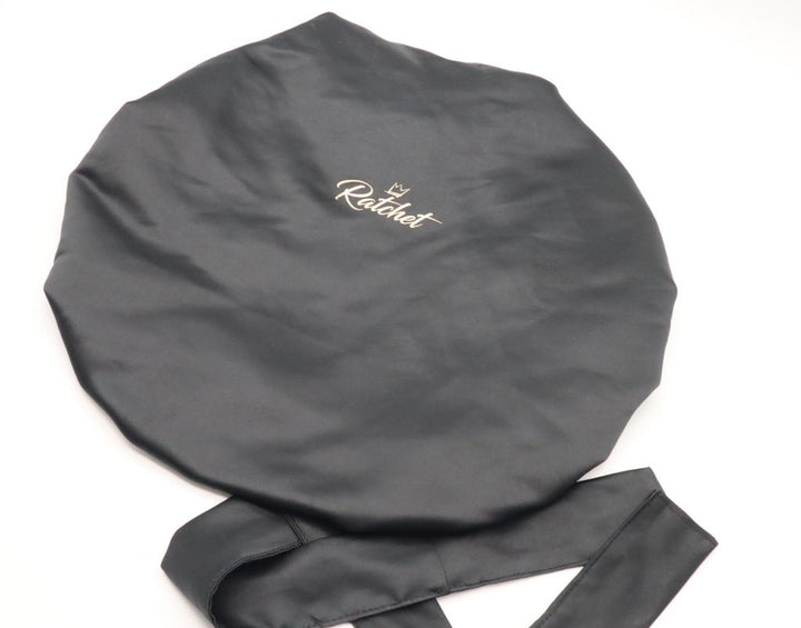 Satin Bonnet With Belt