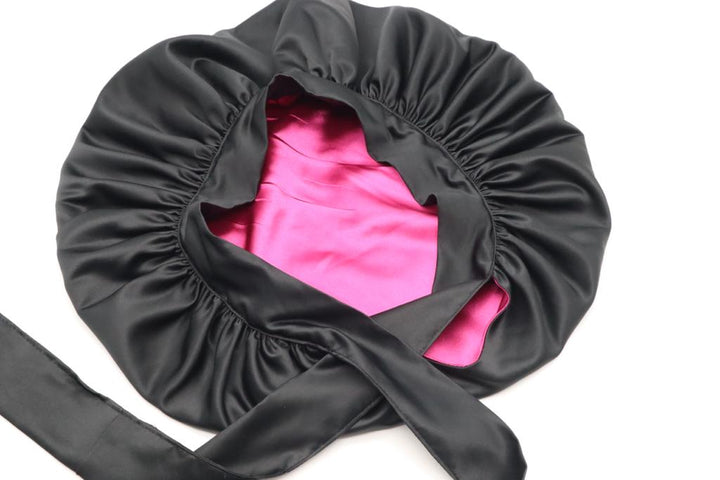 Satin Bonnet With Belt