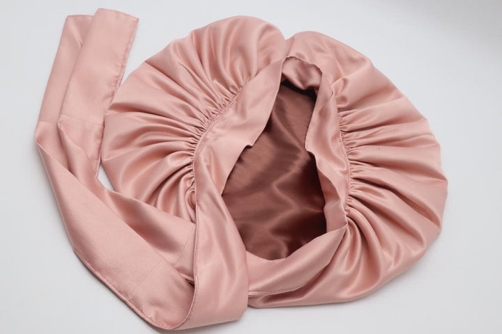 Satin Bonnet With Belt