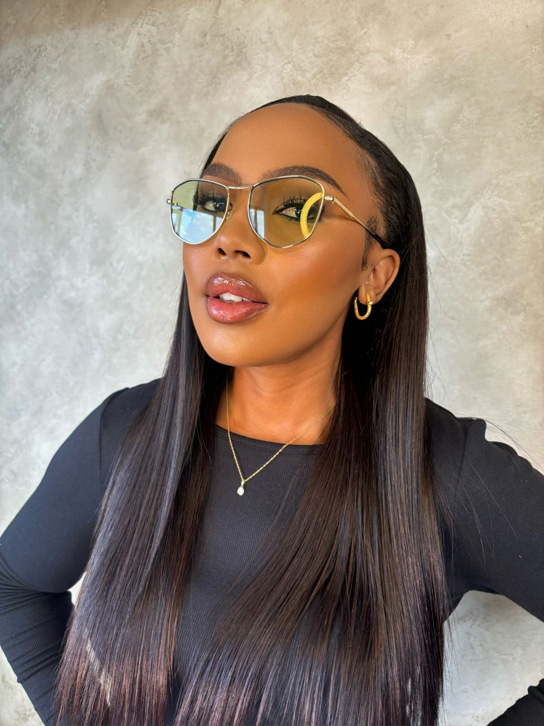 10-16" Straight Peruvian U-Part Bob Wig