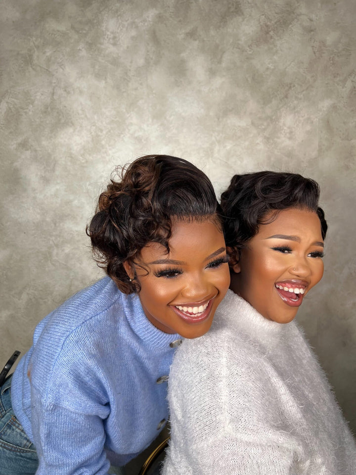 Straight Pixie Wig- 13x4 Lace Front| Various Colours