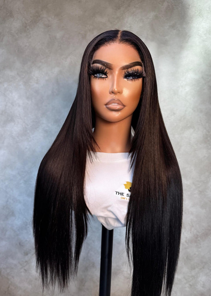 Linda Styled Wig-  Straight Double Drawn 6x7 HD Wig| Various Colours