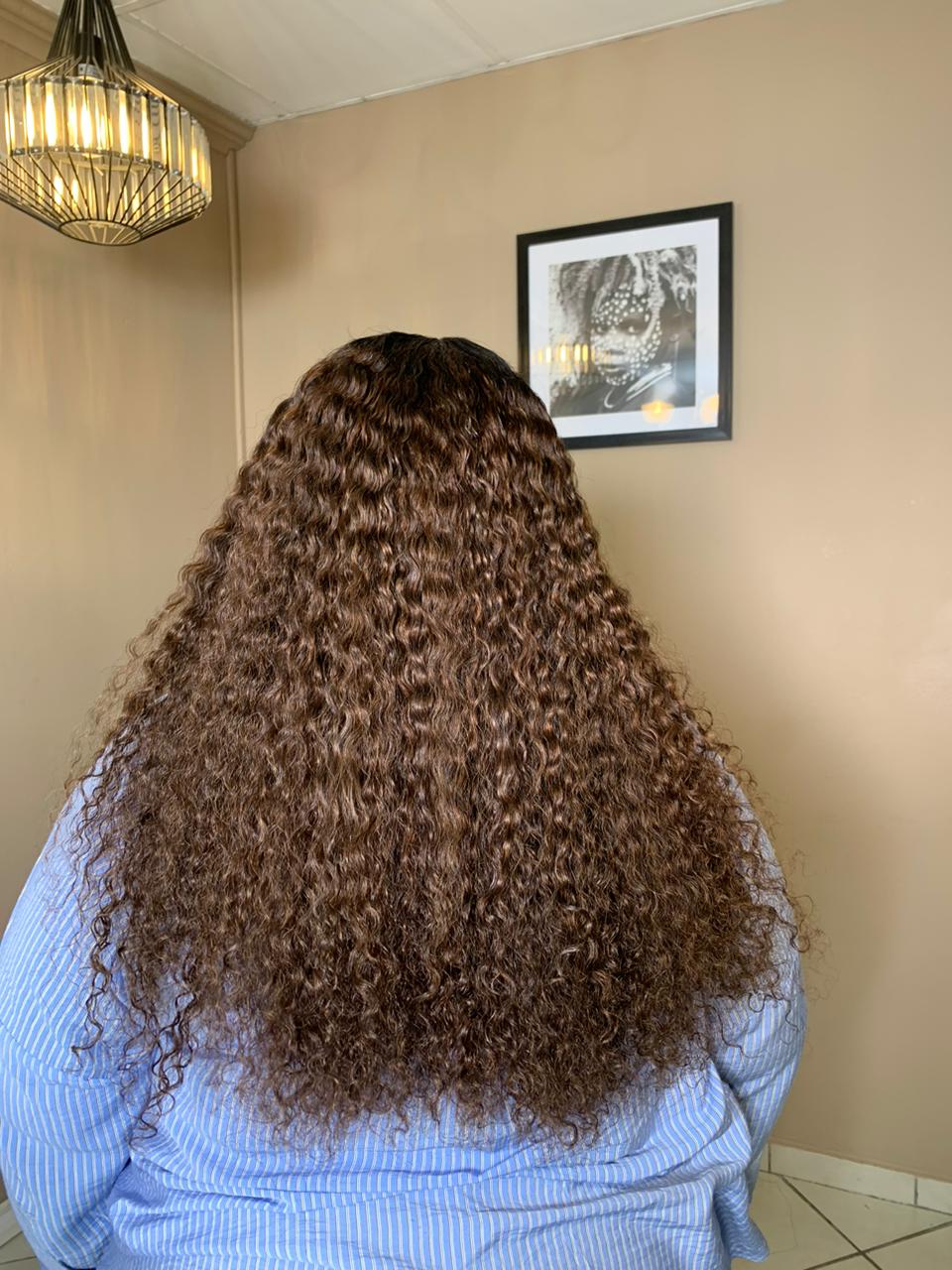 20"-28" Rebecca Wig | 5x5 HD lace closure | Various Colours