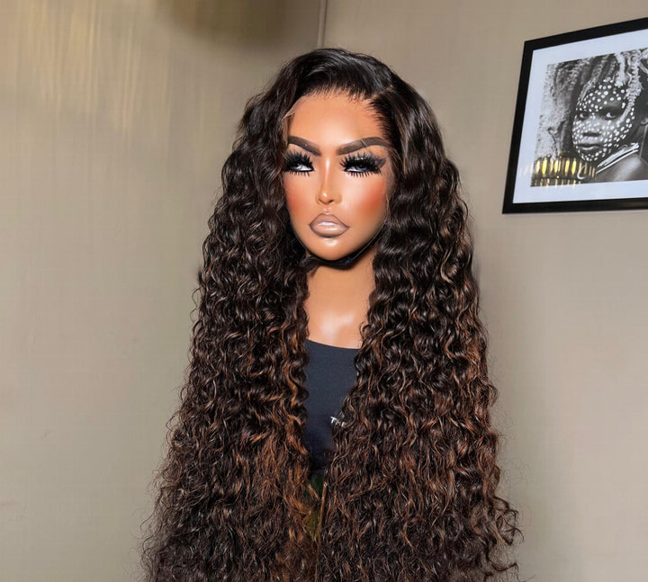 20-28" Loose Wave Vietnamese Wig- 13x4 HD Frontal | Various Colours