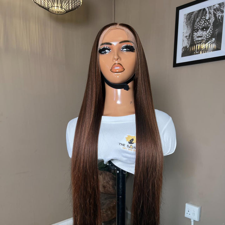 20-28" Straight Vietnamese Wig- 13x4 HD Lace Front| Various Colours 