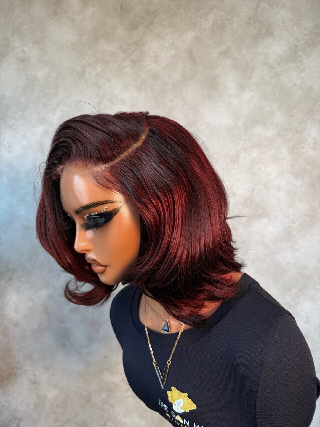 12" Double Drawn Wig- 5x5 HD Lace Closure| Gail Styled| Various Colours