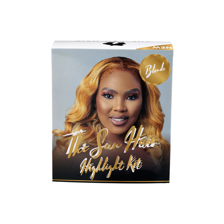 The San Hair Highlight Kit to dye hair blonde