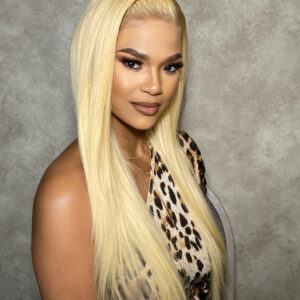 Straight Peruvian Beach Blonde Wig (13X4)
