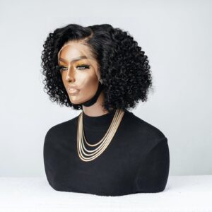 Jerry Curl Bob Wig (13×4)